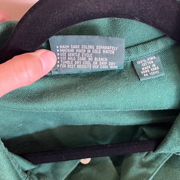 Masters Colletion 2 Ply Pima Cotton Polo Shirt - Men's Size Large - Green - Picture 4 of 9